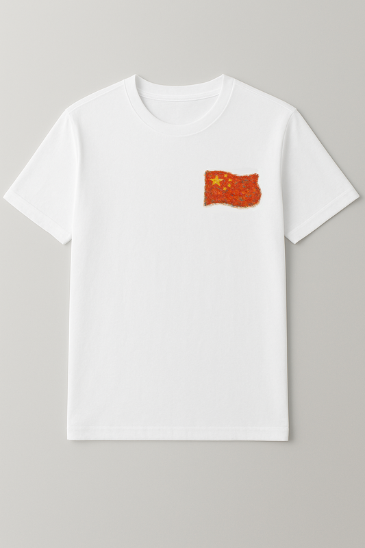 China Monet Heritage White Tee
