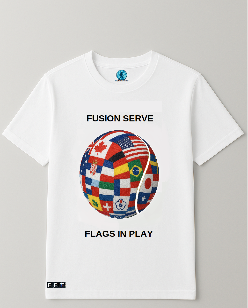 Tennis Davis Cup White Tee