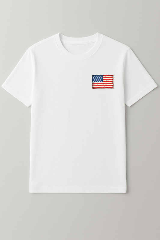 USA Picasso Heritage White tee