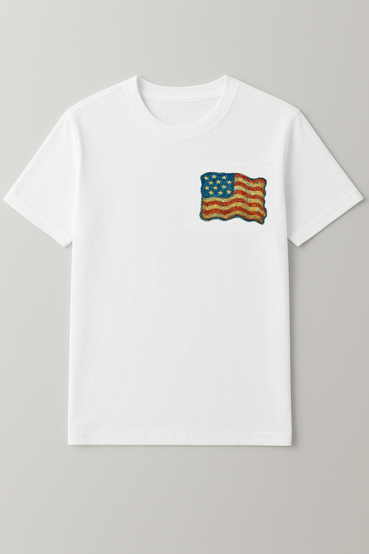 USA V.V.Gogh Heritage White Tee